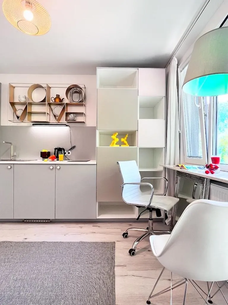 Cozy Studio At Park Near City-Center +Netflix +Wifi Warsaw Apartment